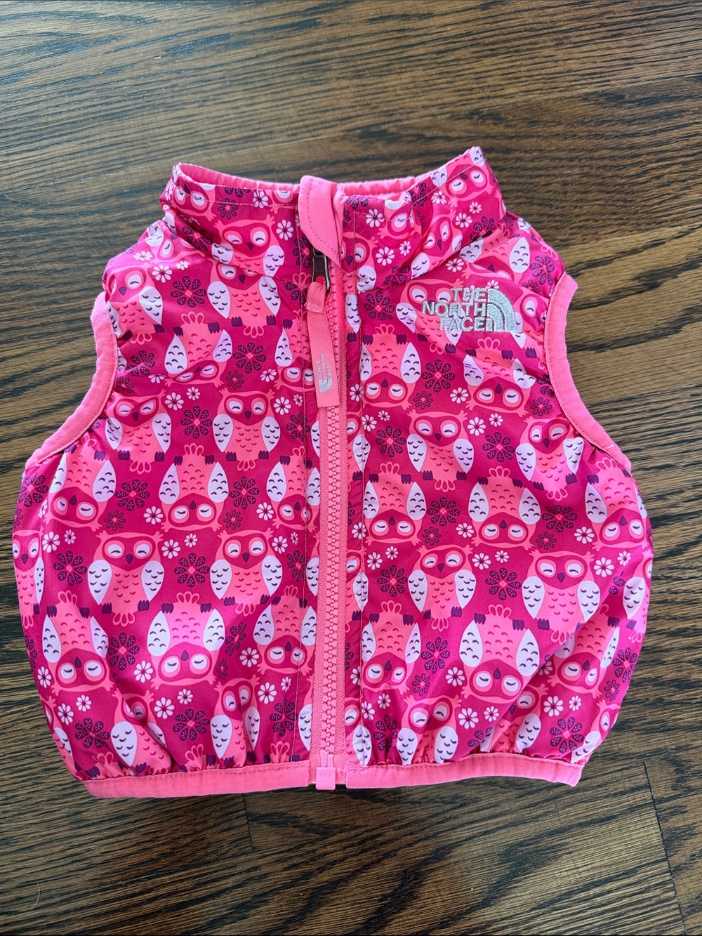 The North Face Reversible Quilted Baby Puffer Vest - Picture 6 of 7